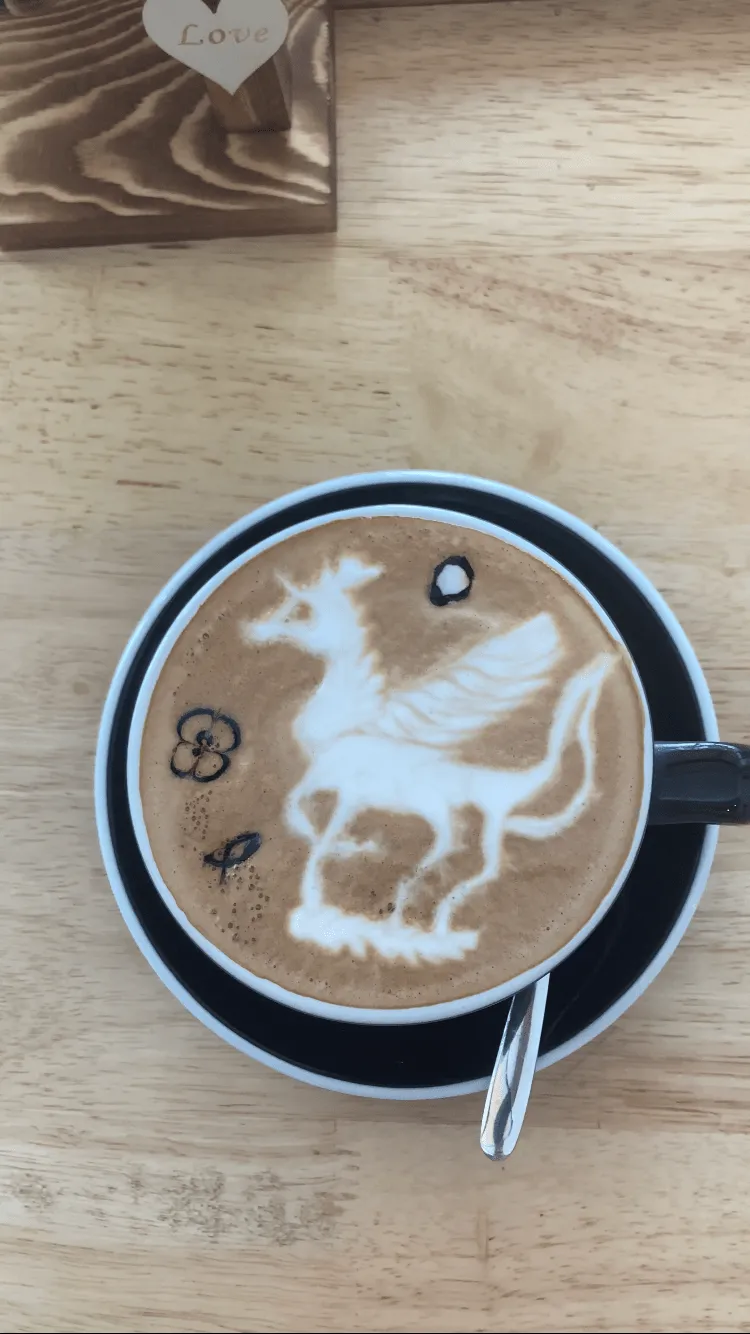 Rawai Dragon Coffee Art 2